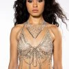 GODDESS RHINESTONE TOP 1 GODDESS RHINESTONE TOP -akira shop goddess rhinestone top silver 1 1
