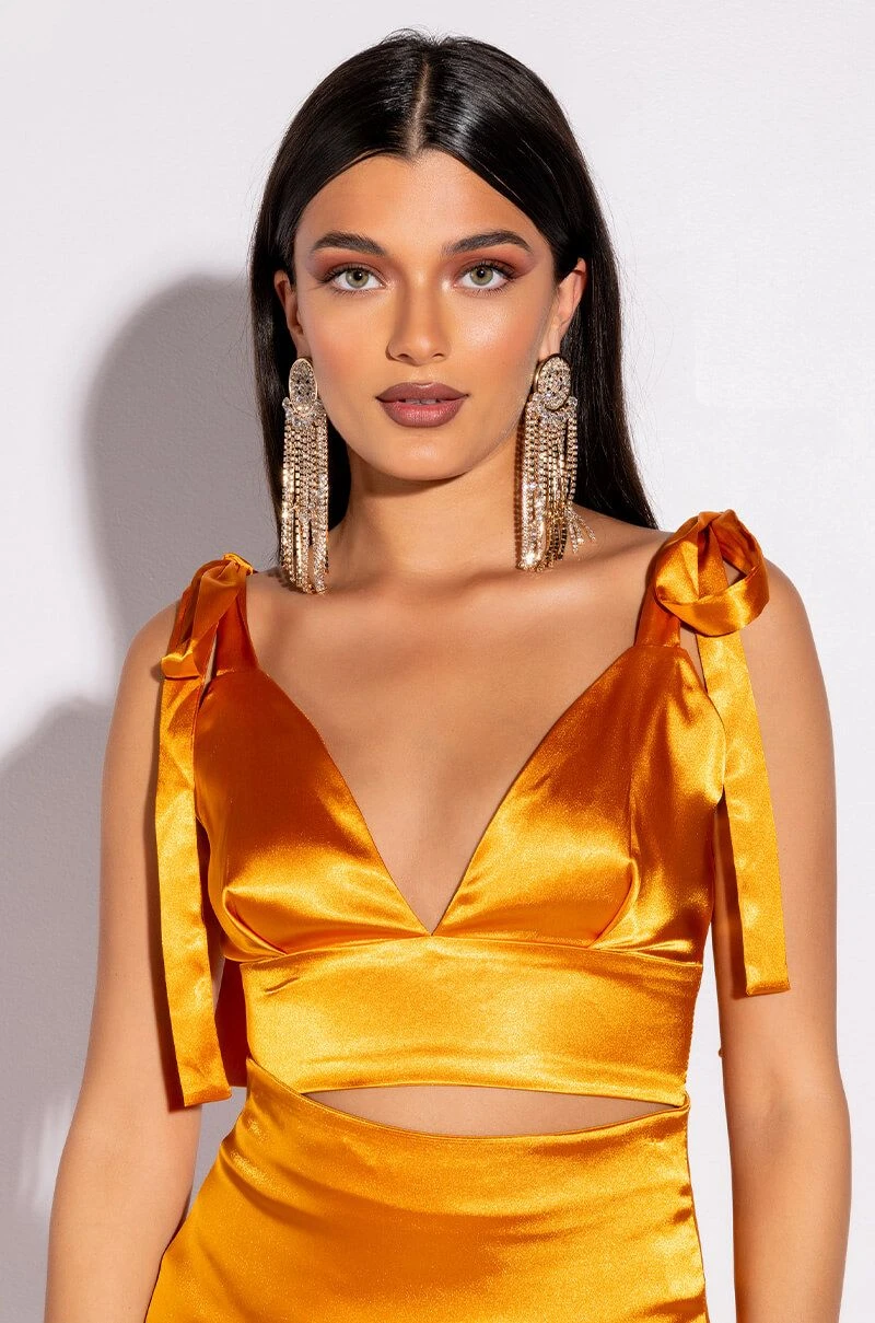 GOLDEN HOUR TIE SLEEVE CROP TOP 3 GOLDEN HOUR TIE SLEEVE CROP TOP