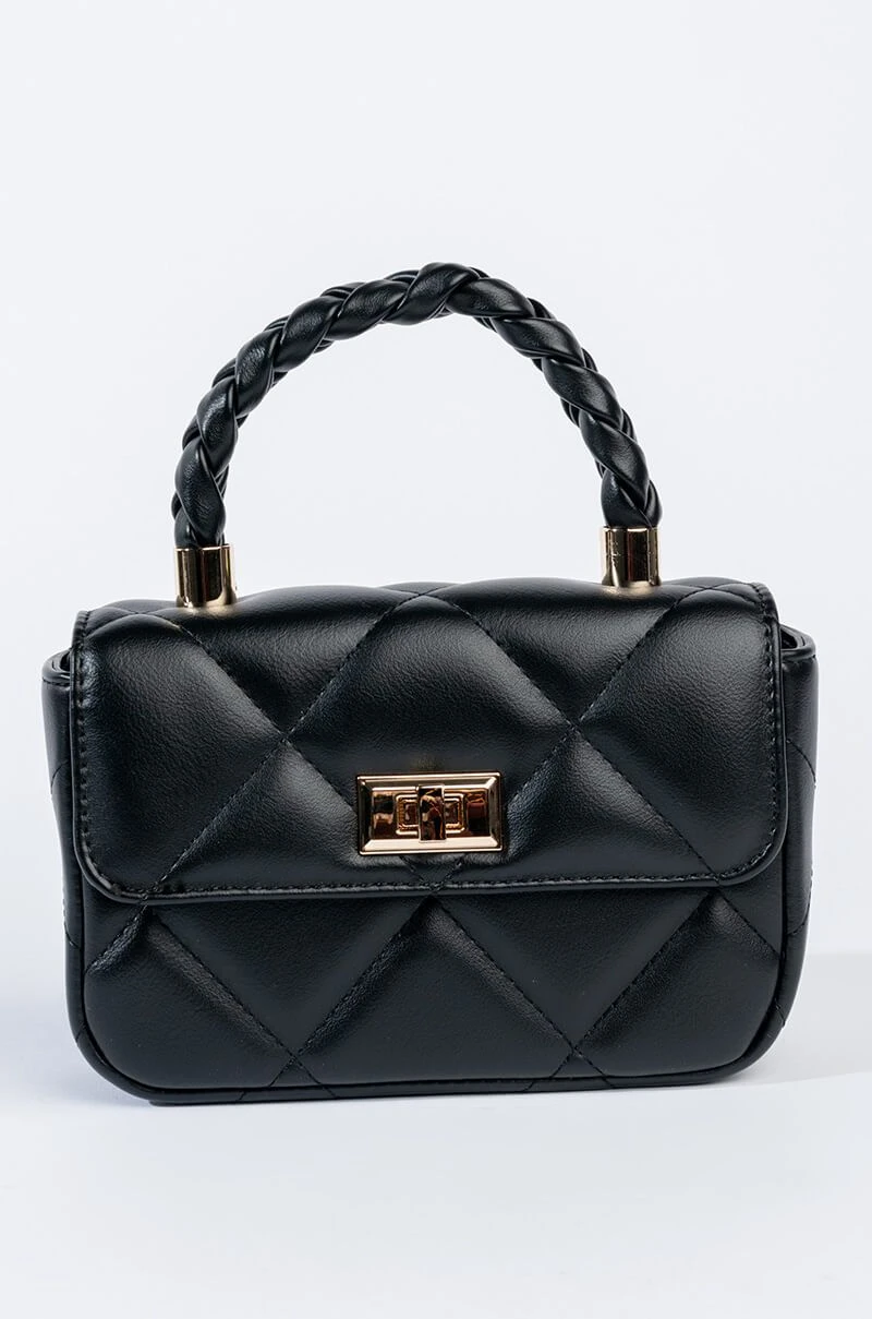 GOOD AS HELL PEARL BLACK QUILTED BAG 4 GOOD AS HELL PEARL BLACK QUILTED BAG - Image 2