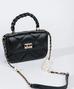 GOOD AS HELL PEARL BLACK QUILTED BAG 8 GOOD AS HELL PEARL BLACK QUILTED BAG -akira shop good as hell pearl black quilted bag black 3 3 c1