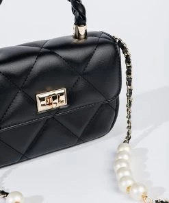 GOOD AS HELL PEARL BLACK QUILTED BAG 9 GOOD AS HELL PEARL BLACK QUILTED BAG -akira shop good as hell pearl black quilted bag black 4 4 c1