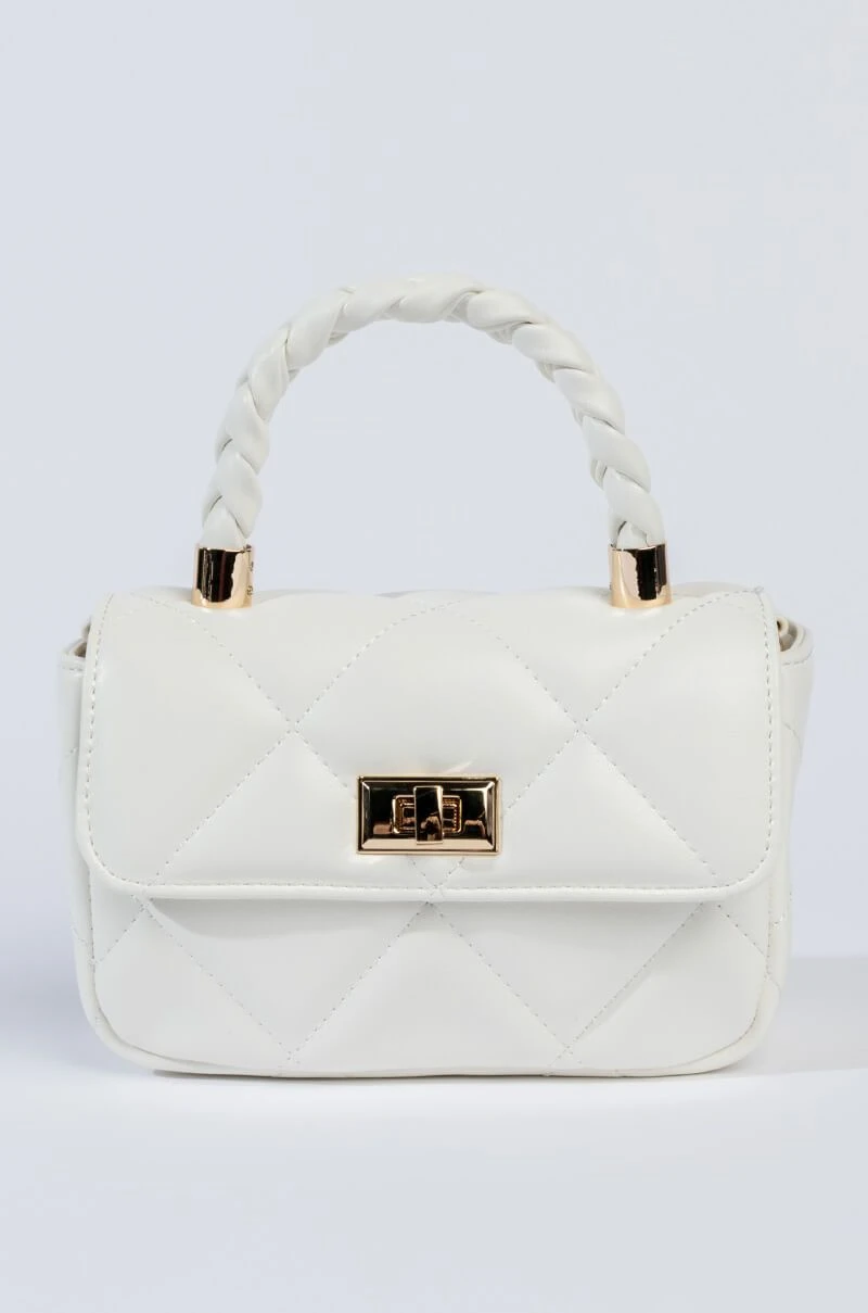 GOOD AS HELL PEARL WHITE QUILTED BAG 3 GOOD AS HELL PEARL WHITE QUILTED BAG