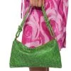 GREEN WITH ENVY EMBELLISHED EVENING BAG