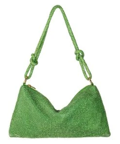 GREEN WITH ENVY EMBELLISHED EVENING BAG -akira shop green with envy embellished evening bag green 2 2