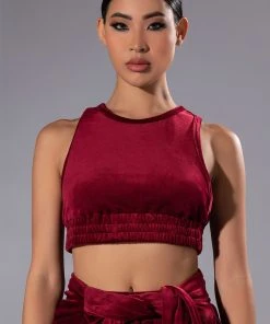 GRETCHEN CROPPED TANK TOP