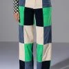 HALLIE COLOR BLOCKED WIDE LEG PANT