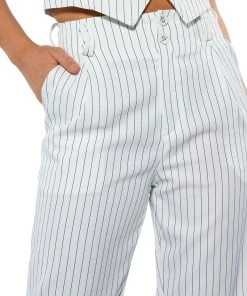 HAMBURG STREET STYLE TROUSER -akira shop hamburg street style trouser white 7 7