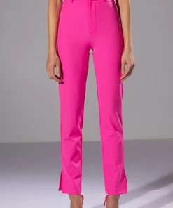 HANSEL HIGH RISE PANTS WITH SLITS