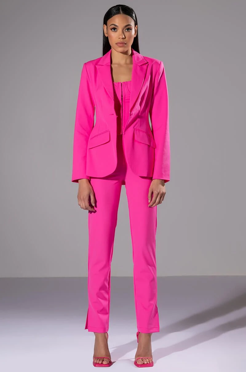 HANSEL HIGH RISE PANTS WITH SLITS 6 HANSEL HIGH RISE PANTS WITH SLITS - Image 4