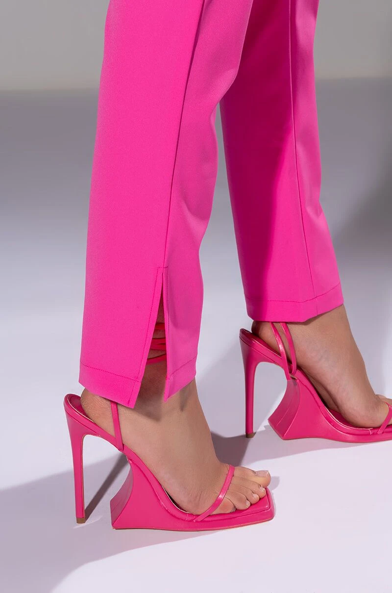 HANSEL HIGH RISE PANTS WITH SLITS 10 HANSEL HIGH RISE PANTS WITH SLITS - Image 8