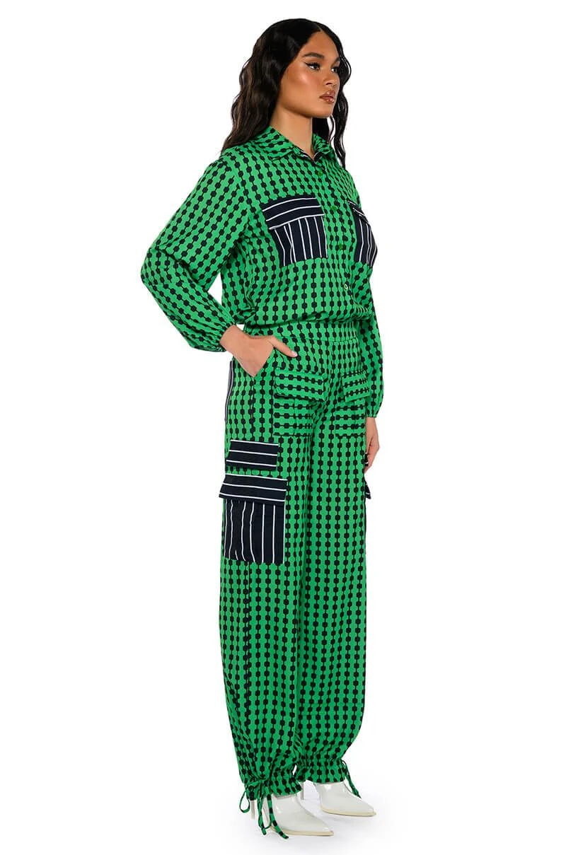 HATTIE CONTRAST PULL ON PANTS 6 HATTIE CONTRAST PULL ON PANTS - Image 4