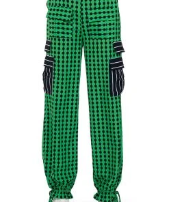 HATTIE CONTRAST PULL ON PANTS 14 HATTIE CONTRAST PULL ON PANTS -akira shop hattie contrast pull on pants multi 5 5