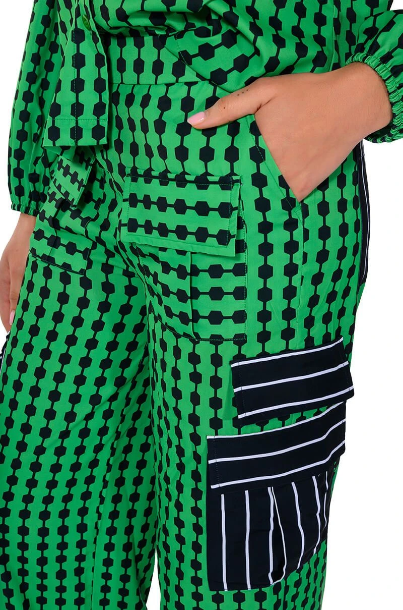 HATTIE CONTRAST PULL ON PANTS 10 HATTIE CONTRAST PULL ON PANTS - Image 8