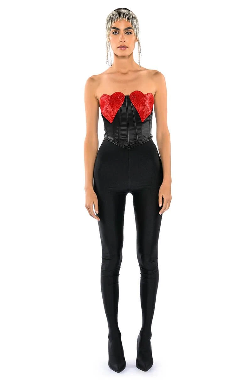 HEART ON FOR YOU CORSET TOP 7 HEART ON FOR YOU CORSET TOP - Image 5