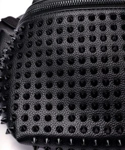 HOT COMMODITY STUDDED FANNY PACK -akira shop hot commodity studded fanny pack black 4 4 c1