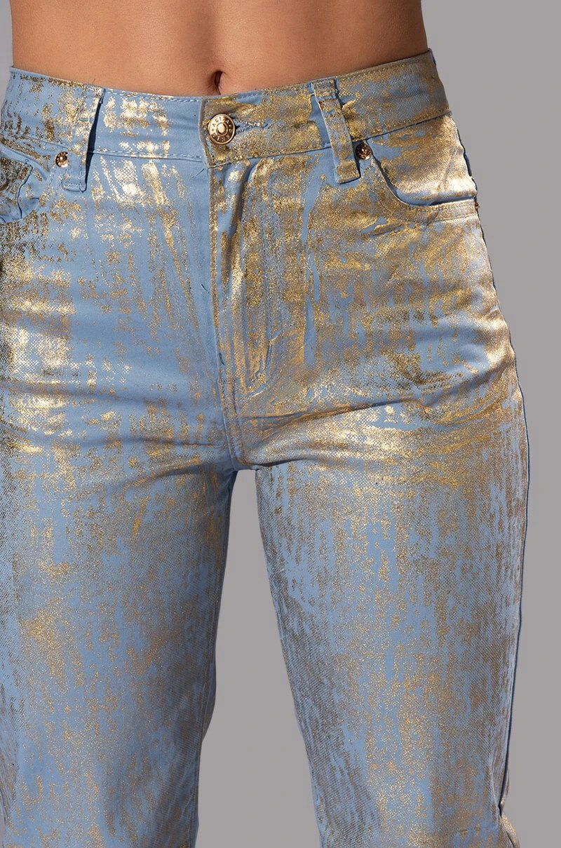 IN YOUR DREAMS METALLIC COATED PANT 8 IN YOUR DREAMS METALLIC COATED PANT - Image 6
