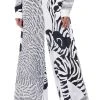 INTO THE NIGHT WIDE LEG PULL ON PANT -akira shop into the night wide leg pull on pant black white 1 1