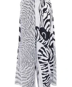 INTO THE NIGHT WIDE LEG PULL ON PANT -akira shop into the night wide leg pull on pant black white 5 5