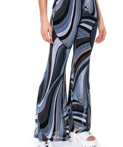 IT GIRL WIDE LEG PALAZZO PANTS -akira shop it girl wide leg palazzo pants grey multi 2 2