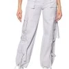 IT IS BACK CARGO PANTS 2 IT IS BACK CARGO PANTS -akira shop it is back cargo pants light grey 1 1