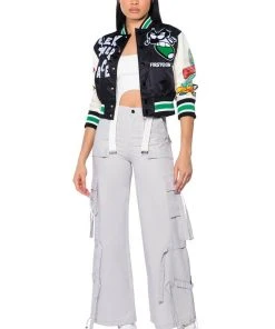 IT IS BACK CARGO PANTS -akira shop it is back cargo pants light grey 3 3