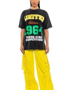 IT IS BACK CARGO PANTS -akira shop it is back cargo pants lime 4 4