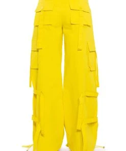 IT IS BACK CARGO PANTS -akira shop it is back cargo pants lime 9 9