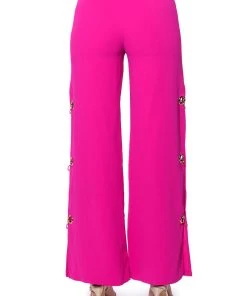 JENNY GROMMET TROUSERS -akira shop jenny grommet trousers pink 8 8