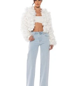 JILLIAN EMBELLISHED WIDE LEG JEANS 10 JILLIAN EMBELLISHED WIDE LEG JEANS -akira shop jillian embellished wide leg jeans light blue denim 2 2