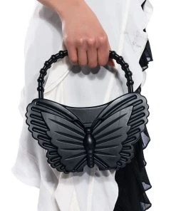 JOLIE BUTTERFLY PURSE -akira shop jolie butterfly purse black 1 1