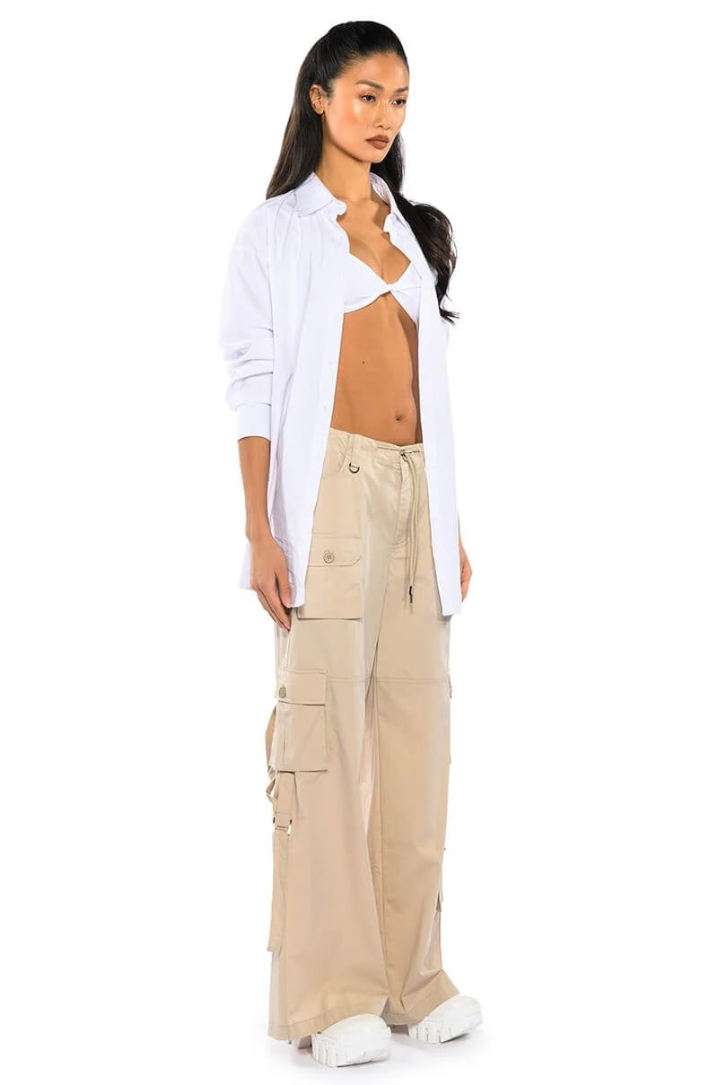 JOURNEE WIDE LEG CARGO PANT 6 JOURNEE WIDE LEG CARGO PANT - Image 4
