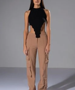 KEEP IT RELAXED CARGO TROUSER 16 KEEP IT RELAXED CARGO TROUSER -akira shop keep it relaxed cargo trouser taupe 3 3