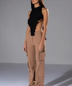 KEEP IT RELAXED CARGO TROUSER 17 KEEP IT RELAXED CARGO TROUSER -akira shop keep it relaxed cargo trouser taupe 4 4