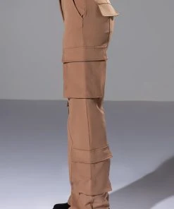 KEEP IT RELAXED CARGO TROUSER 13 KEEP IT RELAXED CARGO TROUSER -akira shop keep it relaxed cargo trouser taupe 6 6 c1