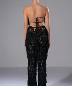 KILLING TIME KNIT TANK AND PANT SET -akira shop killing time knit tank and pant set black 6 6