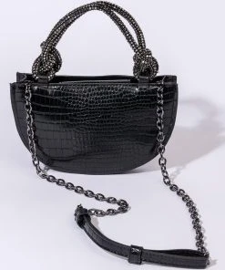 KISS ME MORE SEMI CIRCLE PURSE -akira shop kiss me more semi circle purse black 4 4