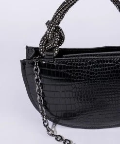 KISS ME MORE SEMI CIRCLE PURSE -akira shop kiss me more semi circle purse black 5 5