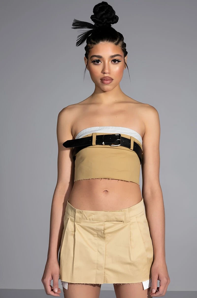 KISSES BELTED CROP TOP 4 KISSES BELTED CROP TOP - Image 2