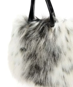 KYOTO NIGHTS FAUX FUR BAG -akira shop kyoto nights faux fur bag multi 5 5