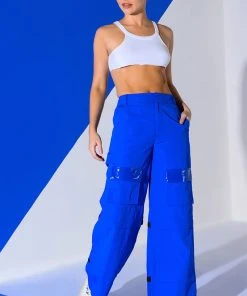 LIFE'S A BREEZE LIGHTWEIGHT CARGO PANT -akira shop lifes a breeze lightweight cargo pant blue 2 2