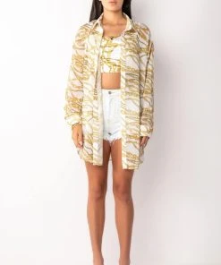 LINK UP SLEEVELESS CROPPED SATIN COWL NECK TANK 21 LINK UP SLEEVELESS CROPPED SATIN COWL NECK TANK -akira shop link up sleeveless cropped satin cowl neck tank white multi 10 10