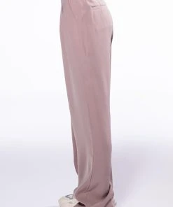 LOGAN WIDE LEG TROUSER IN TAUPE -akira shop logan wide leg trouser in taupe taupe 4 4