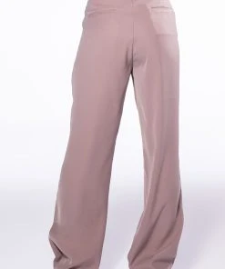 LOGAN WIDE LEG TROUSER IN TAUPE -akira shop logan wide leg trouser in taupe taupe 5 5