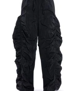 LOTTI RUCHED JOGGER -akira shop lotti ruched jogger black 5 5