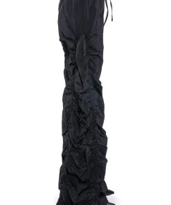 LOTTI RUCHED JOGGER -akira shop lotti ruched jogger black 6 6