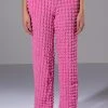 LUCY TEXTURED WIDE LEG PANT 1 LUCY TEXTURED WIDE LEG PANT -akira shop lucy textured wide leg pant pink 1 1