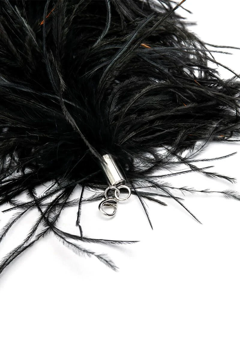 LUXE OSTRICH FEATHER PURSE STRAP 4 LUXE OSTRICH FEATHER PURSE STRAP - Image 2