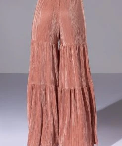 MADE YOU BLUSH WIDE LEG PANT -akira shop made you blush wide leg pant blush 5 5