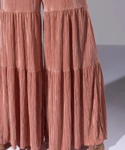 MADE YOU BLUSH WIDE LEG PANT -akira shop made you blush wide leg pant blush 6 6