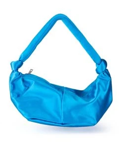 MAGNOLIA SATIN BLUE PURSE